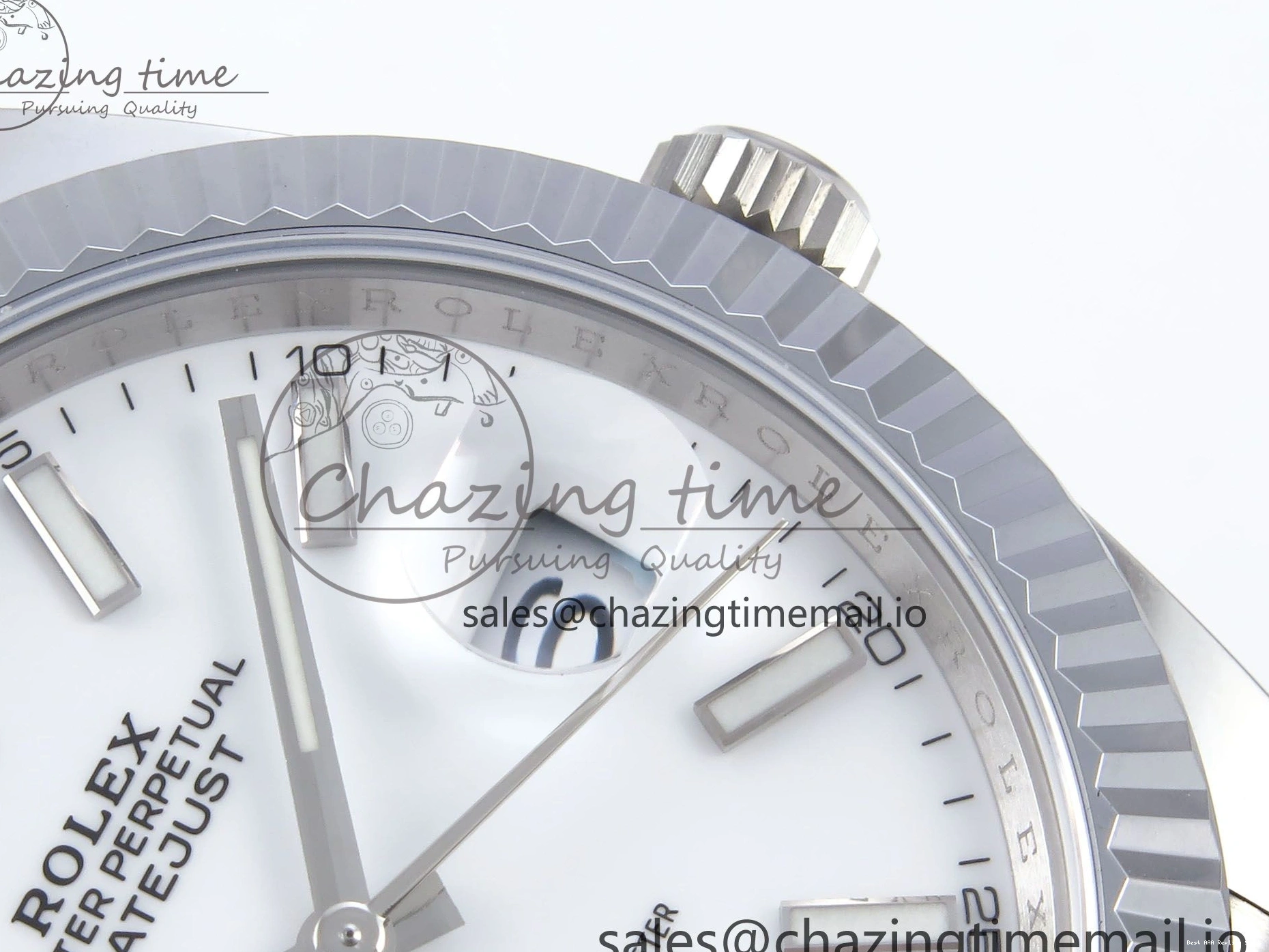 AAA Replica Watches TimelessDesign Edition on White 936 Steel 1:1 Jubilee 41 QF+ Bracelet 904L SS 126334 Dial VR Best DateJust Stick 0112